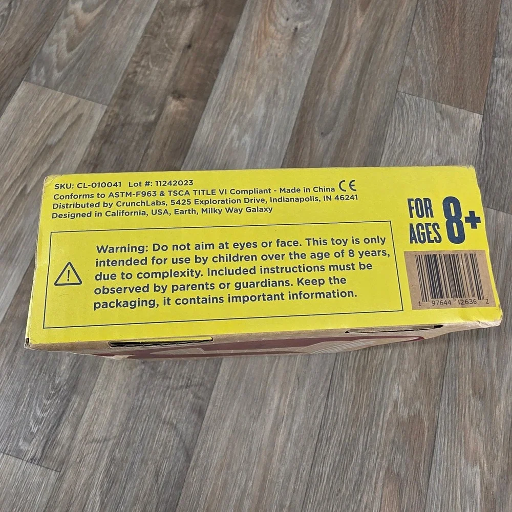 CrunchLabs Mark Rober Vortex Cannon STEM Build Kit CL-010041 New Unopened Box